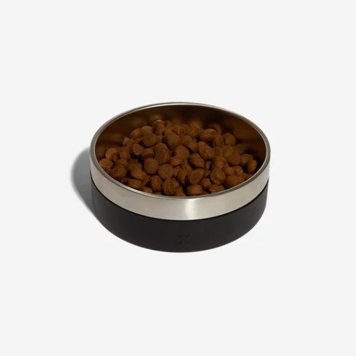 Zee.Dog Tuff Bowl rozsdamentes kutyatál | fekete 1,2 l