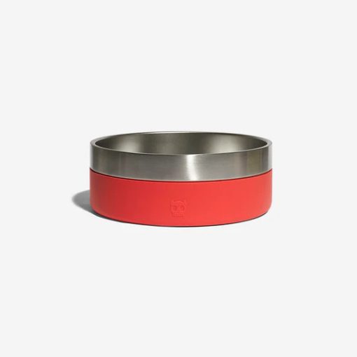 Zee.Dog Tuff Bowl rozsdamentes kutyatál | korall 1,2 l