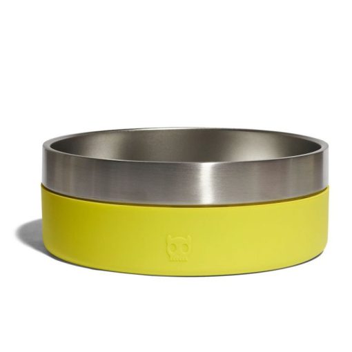 Zee.Dog Tuff Bowl rozsdamentes kutyatál | lime 1,2 l