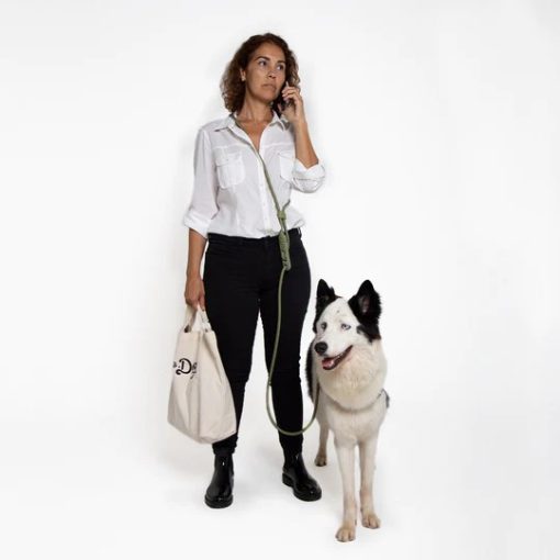 Zee.Dog Hands Free Army Green póráz